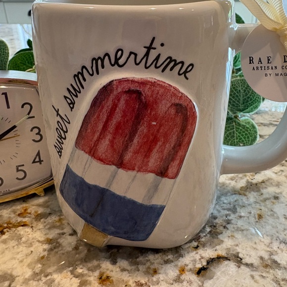 Rae Dunn Sweet Summertime Mug Ice Cream Popsicle Rocket Pop NWT - Picture 2 of 9